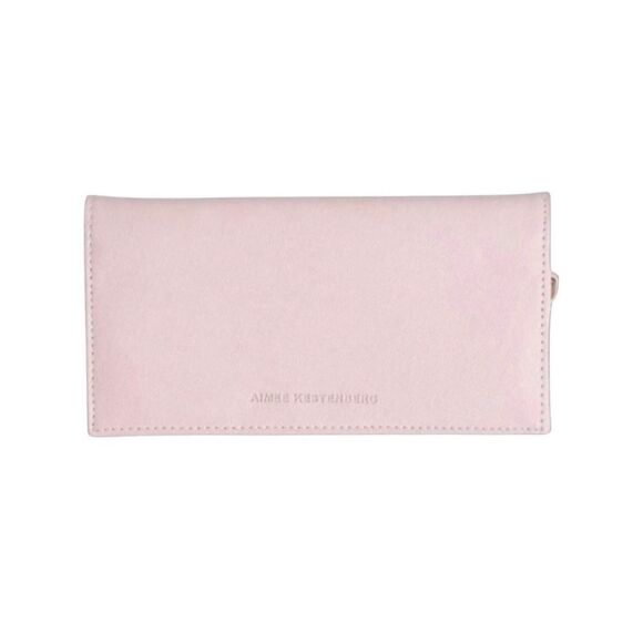 AIMEE KESTENBERG - EUC "Marietta" Flat Bifold Wallet in Blush Pink Vegan Leather - Picture 12 of 12